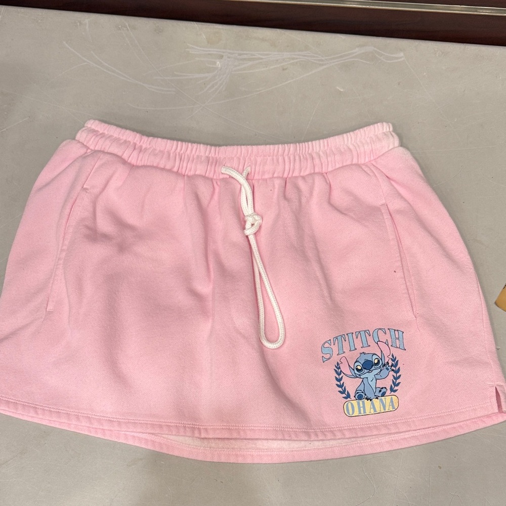 Stitch Ohana Pink Skirt